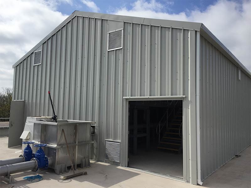 Gold Range plant room, Mogeely cheese factory, Shanette Sheds