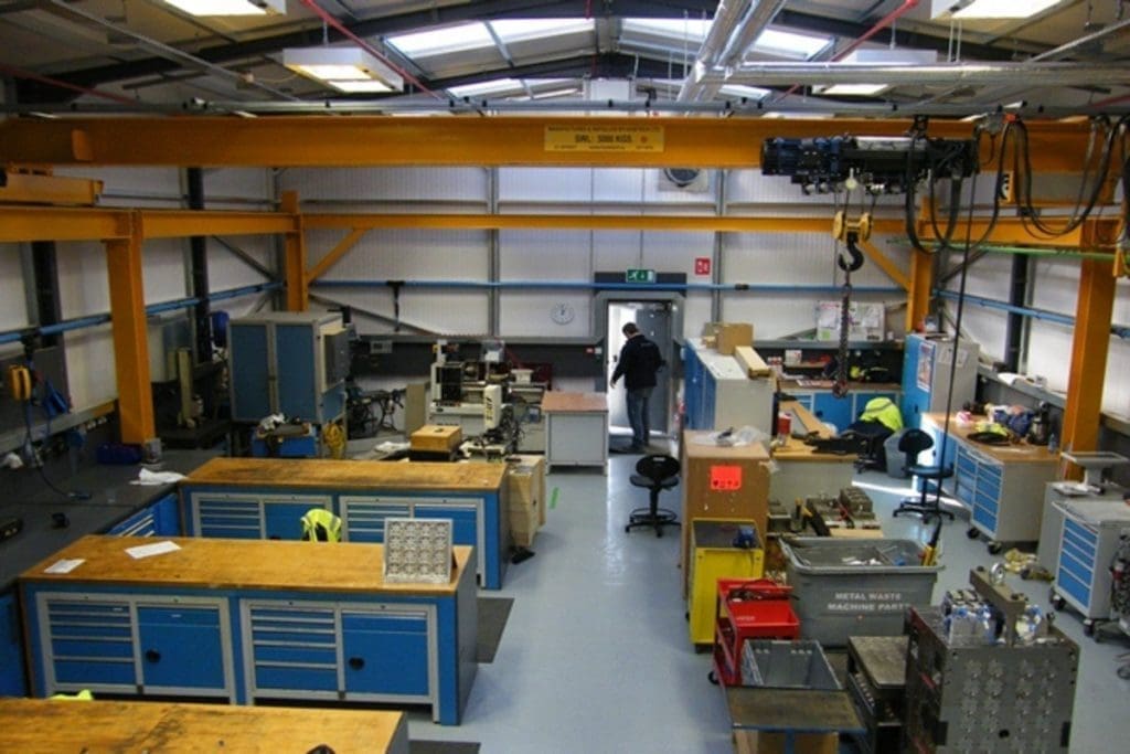 Maintenance Workshop for Medical Manufacturing Plant