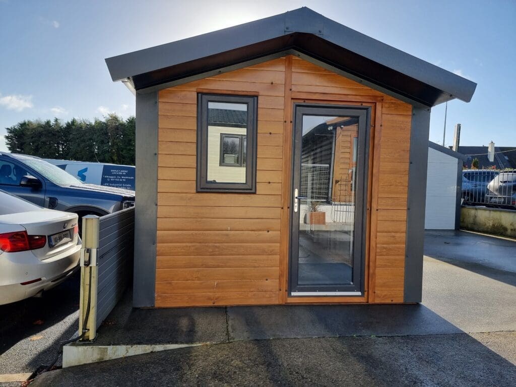 Insulated Unit Can be Used for Home Office