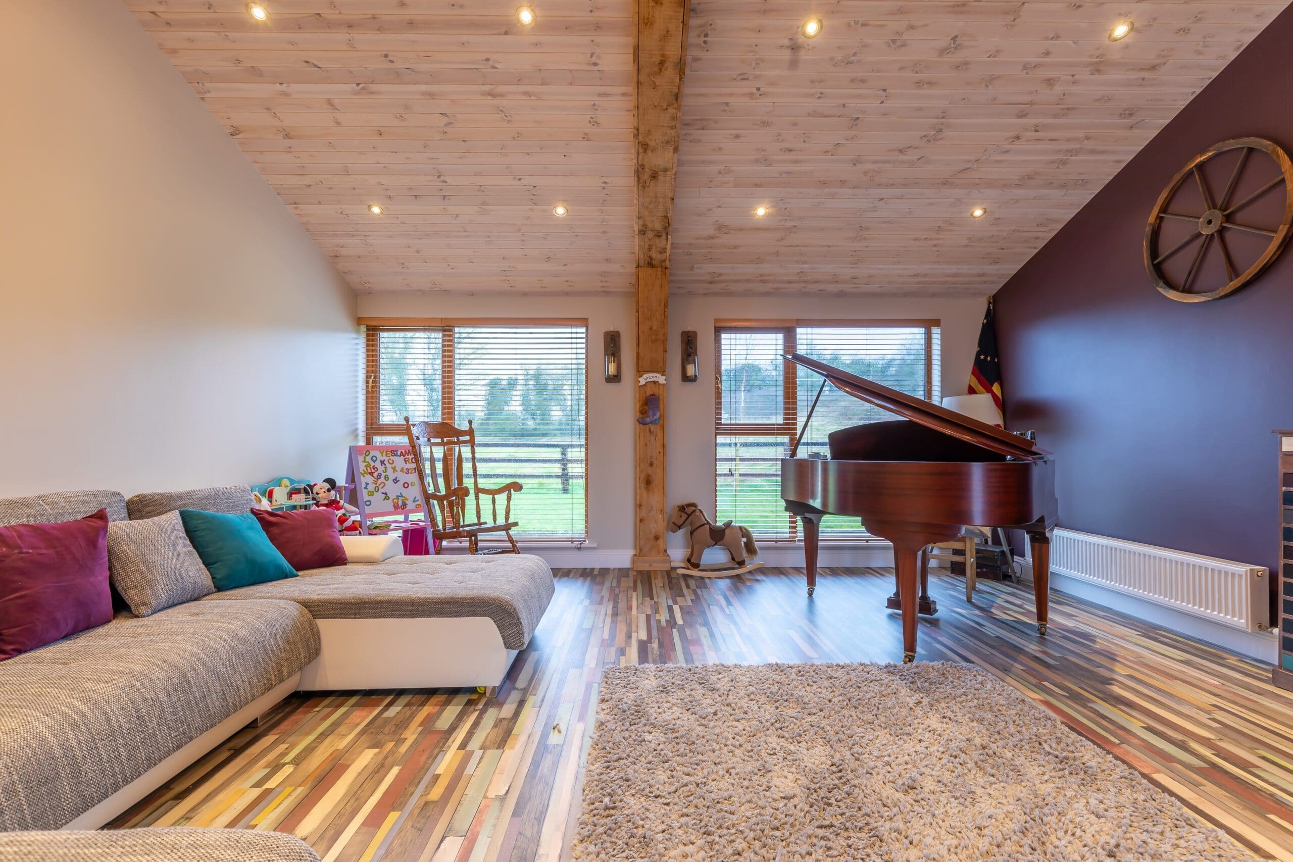 Sample of Interior Finish of Shanette Garden Room