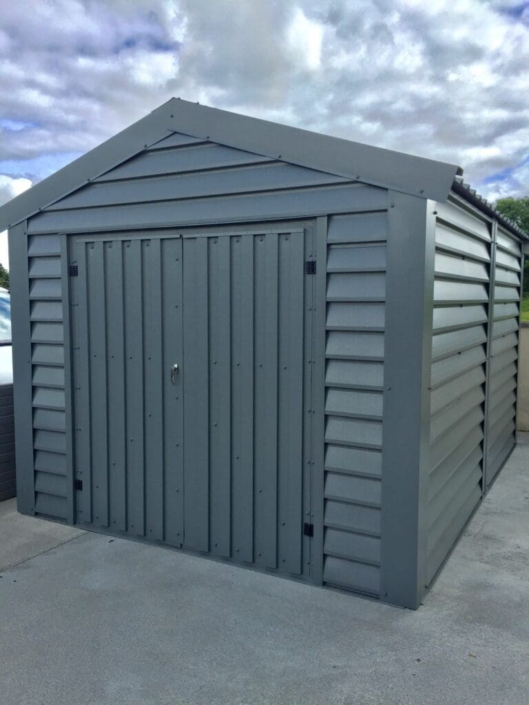 Anthracite Grey Garden Shed