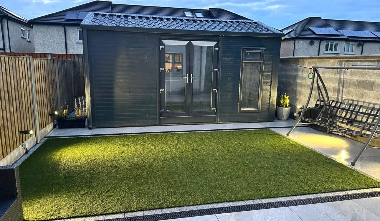 Anthracite Grey Steel Garden Sheds Dublin | Home Office Shanette Superior Space