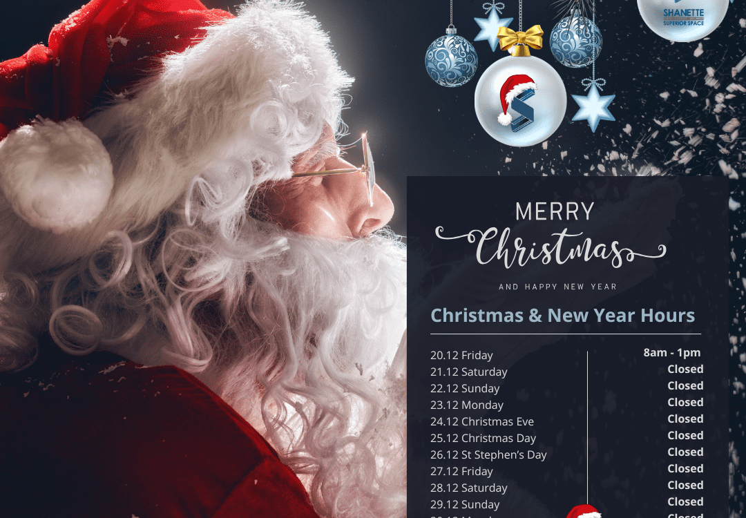 Shanette Christmas Opening Times