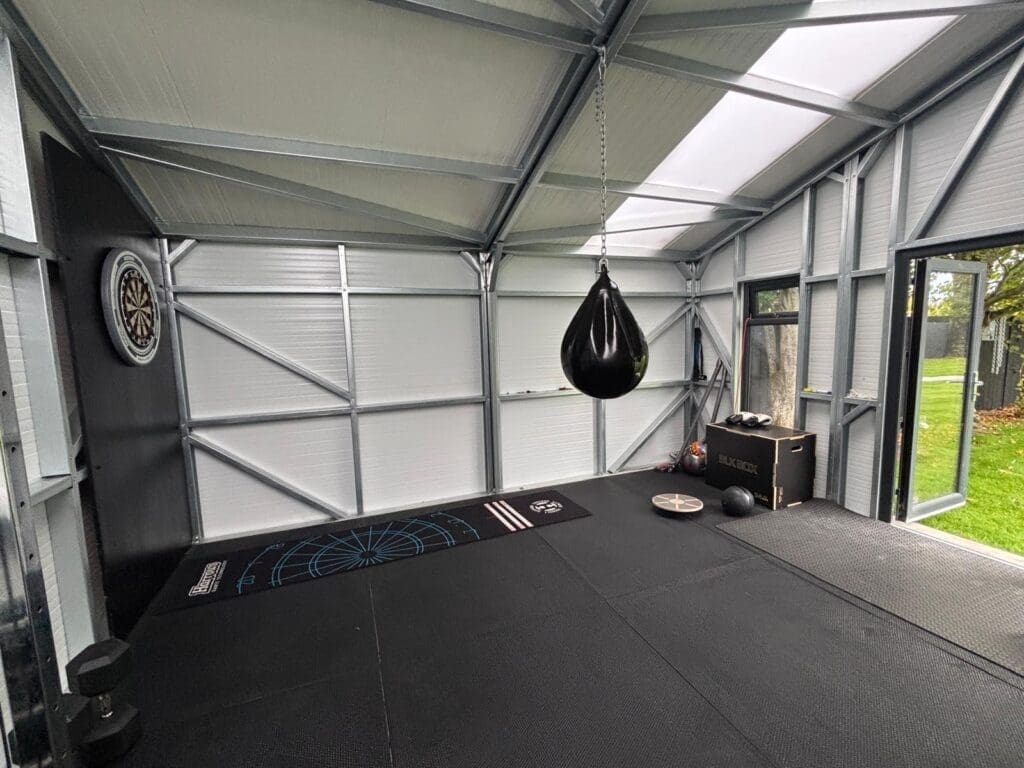 Shanette Insulated Steel Home Gym