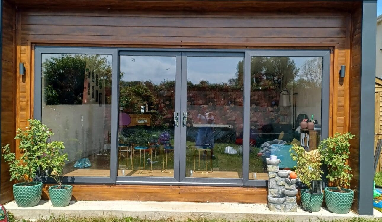 Sloped Roof Steel Garden Home Office Dublin