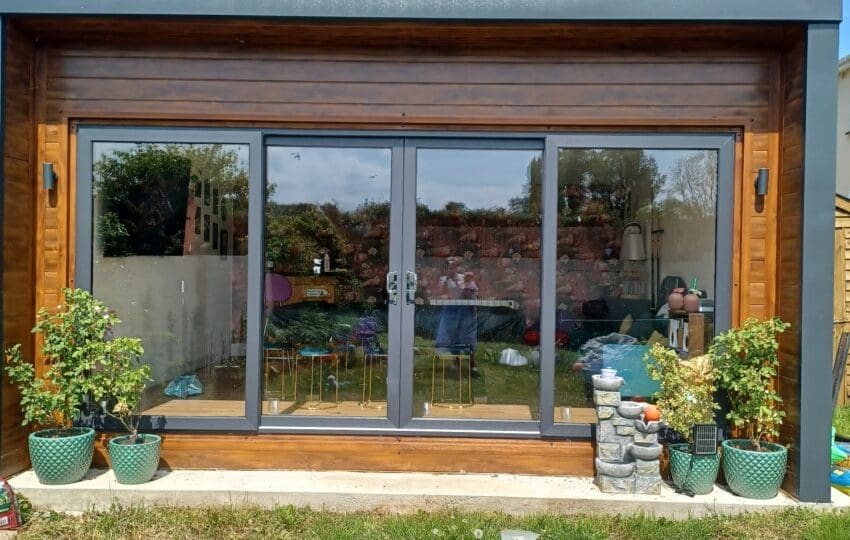 Sloped Roof Steel Garden Home Office Dublin