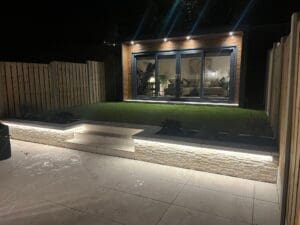 insulated steel garden room - home office